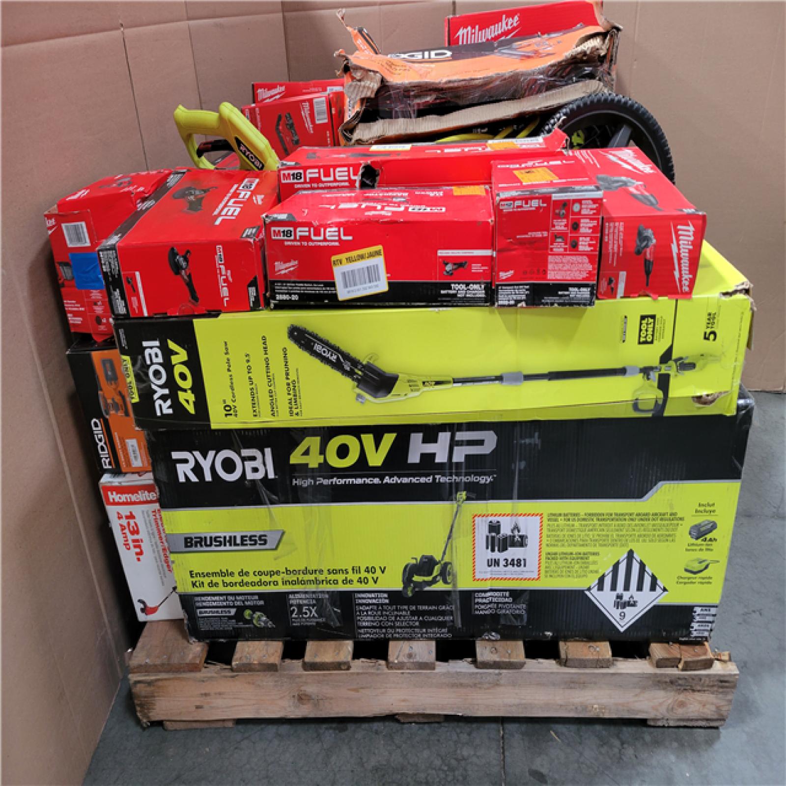 CALIFORNIA AS-IS TOOL PALLET