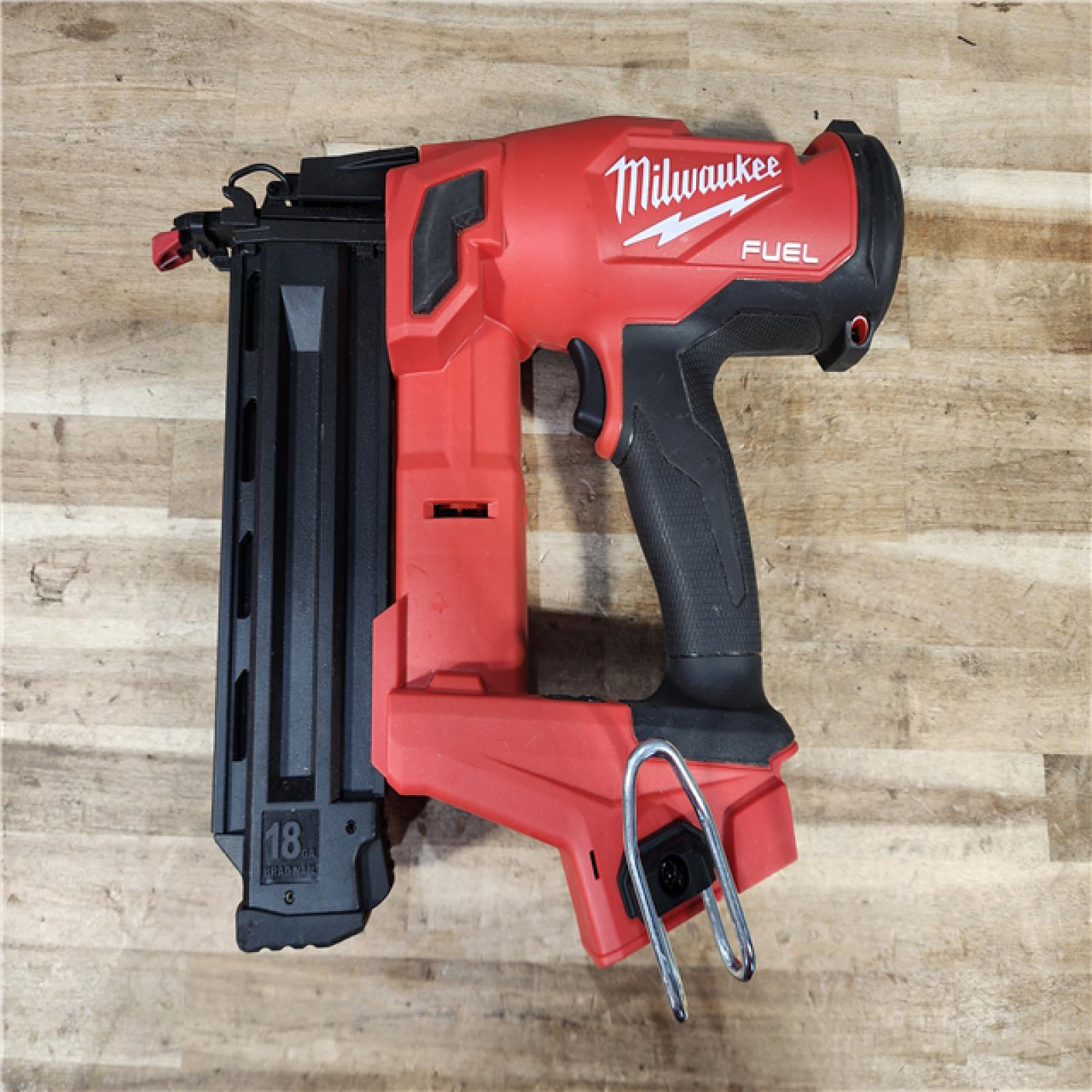 HOUSTON LOCATION - AS-IS Milwaukee FUEL 18-Volt Lithium-Ion Brushless Cordless Gen II 18-Gauge Brad Nailer (Tool-Only)