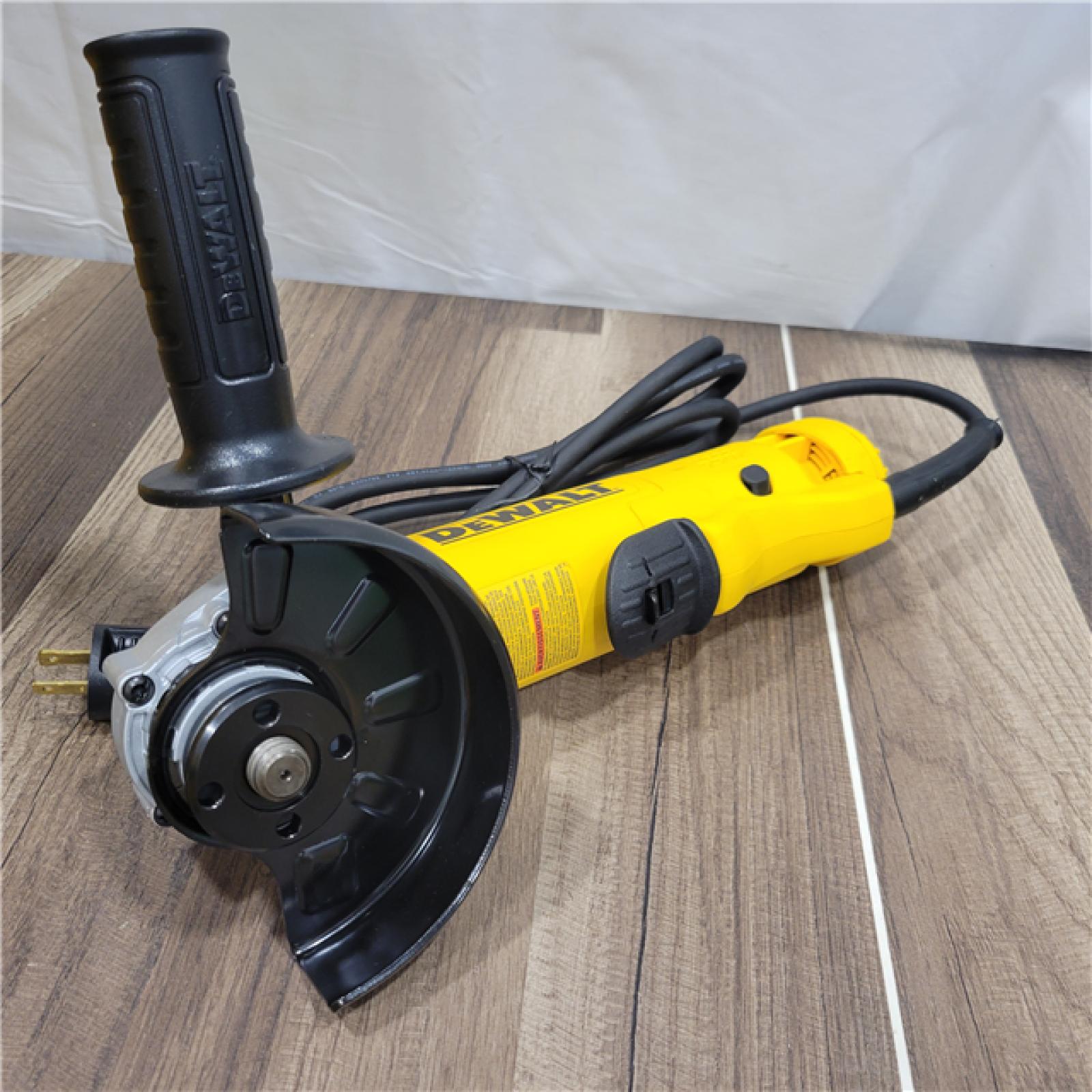 GOOD DEWALT 11 Amp Corded 4.5 in. Small Angle Grinder