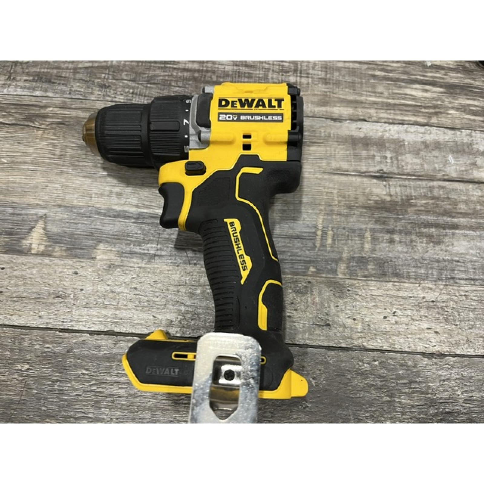 AS-IS DEWALT Atomic 20V Lithium-Ion Cordless Compact 1/2 in. Drill/Driver Kit