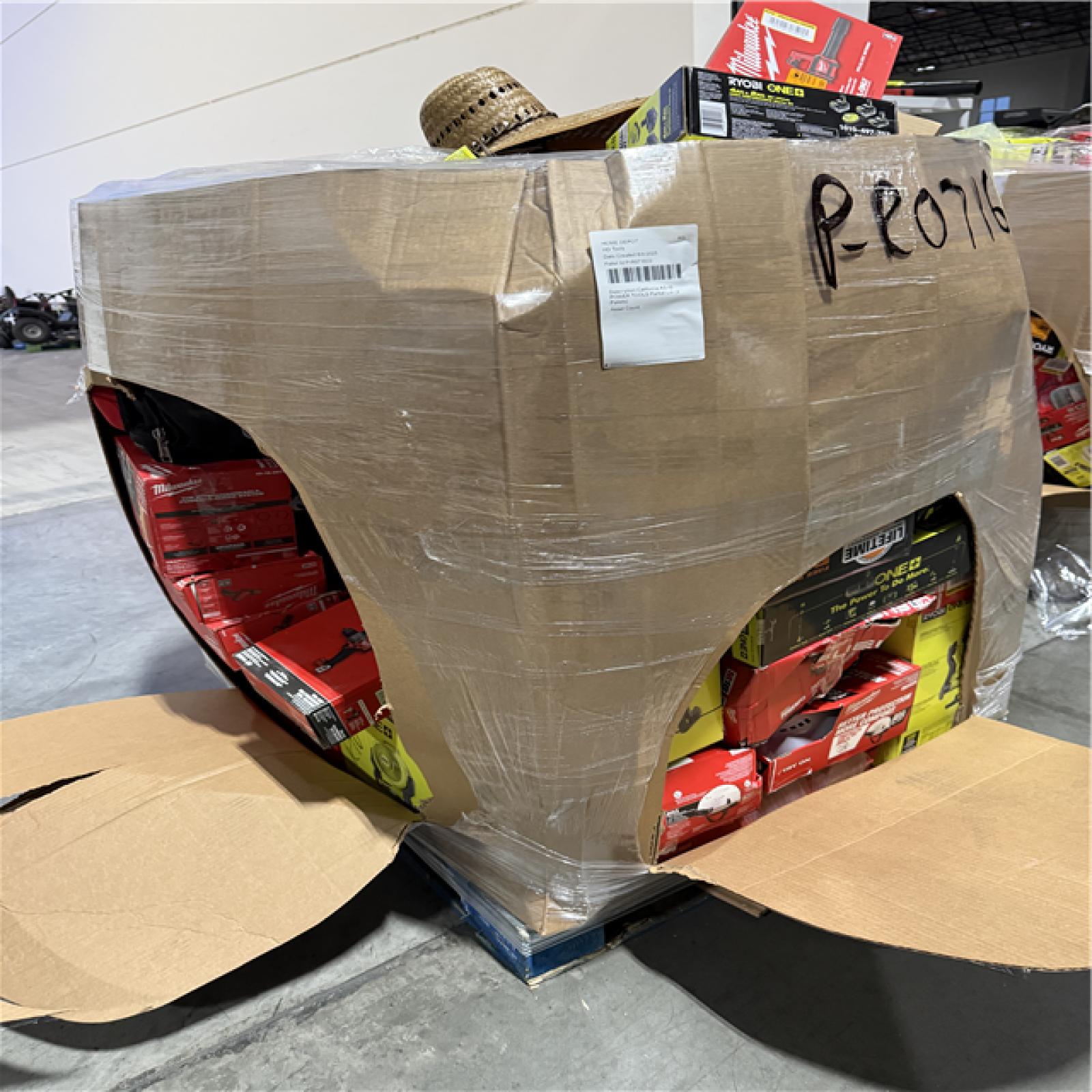 California AS-IS POWER TOOLS Partial Lot (3 Pallets) P-R071633