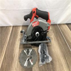 AS-IS Milwaukee  FUEL 12V Lithium-Ion Brushless 5-3/8 in. Cordless Circular Saw (Tool-Only)