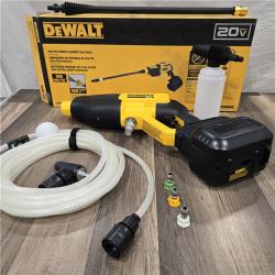 AS-IS Dewalt 20V 550 PSI  1 GPM Cordless Power Cleaner W/ 4 Nozzles Tool-Only DCPW550B