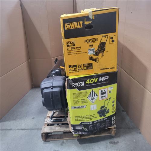 CALIFORNIA AS-IS OUTDOOR POWER EQUIPMENT