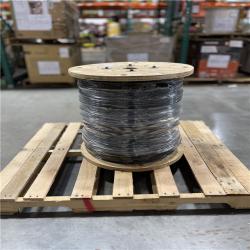 DALLAS LOCATION - AS-IS Southwire 2,500 ft. 1 Black Stranded CU SIMpull THHN Wire (SEE NOTES)
