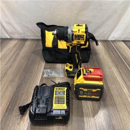 AS-IS DEWALT 20V MAX XR Lithium-Ion Brushless Cordless 1/2 in. Drill/Driver Kit