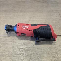 AS-IS Milwaukee 12V Lithium-Ion Cordless 3/8 in. Ratchet (Tool-Only)
