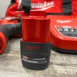 AS-IS Milwaukee  FUEL 12-Volt Lithium-Ion Brushless Cordless 1/2 in. Hammer Drill Kit
