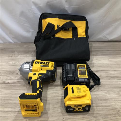 AS-IS Dewalt 20V MAX Lithium-Ion Cordless 1/2 in. Impact Wrench Kit