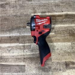 Houston Location AS-IS Milwaukee FUEL 12V Lithium-Ion Brushless Cordless Stubby 1/2 in. Impact Wrench (Tool-Only)