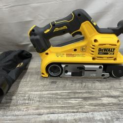 AS-IS DEWALT 20V MAX* XR Brushless Cordless Belt Sander (Tool-Only)
