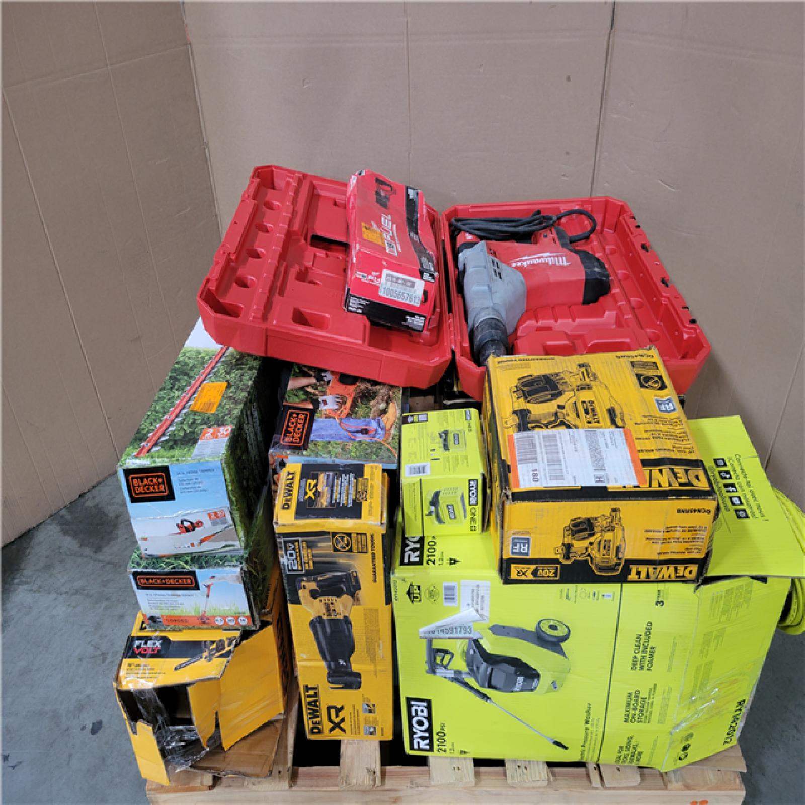CALIFORNIA AS-IS TOOL PALLET