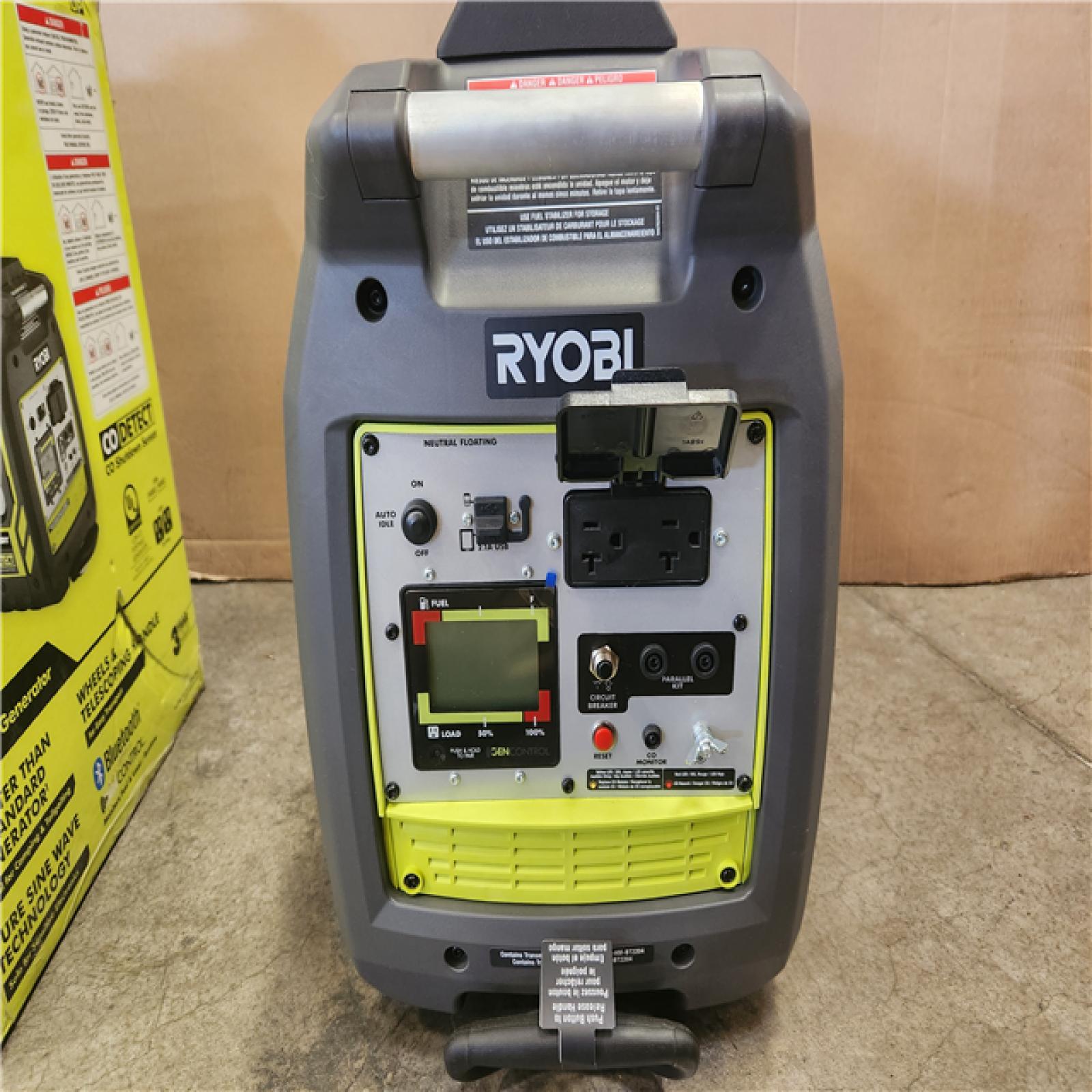 Phoenix NEW RYOBI 2 300-Watt Recoil Start Bluetooth Super Quiet Gasoline Powered Digital Inverter Generator with CO Shutdown Sensor