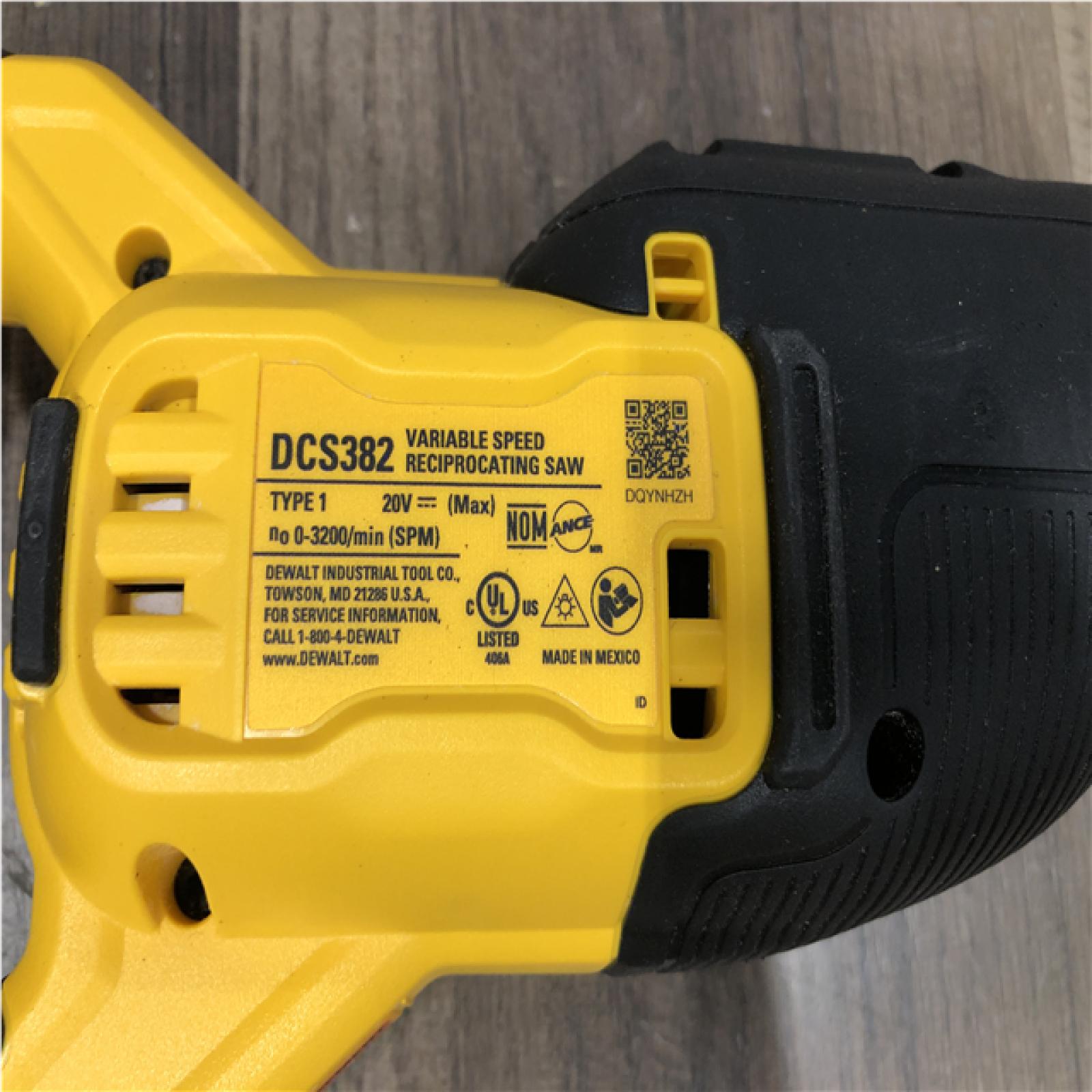 AS-IS DEWALT 20V MAX Cordless Brushless Reciprocating Saw (Tool Only)