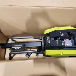 Dallas Location - As-Is RYOBI 40V HP Brushless 12-Ton Kinetic Battery Electric Log Splitter Kit - 4.0Ah Battery and Charger Included