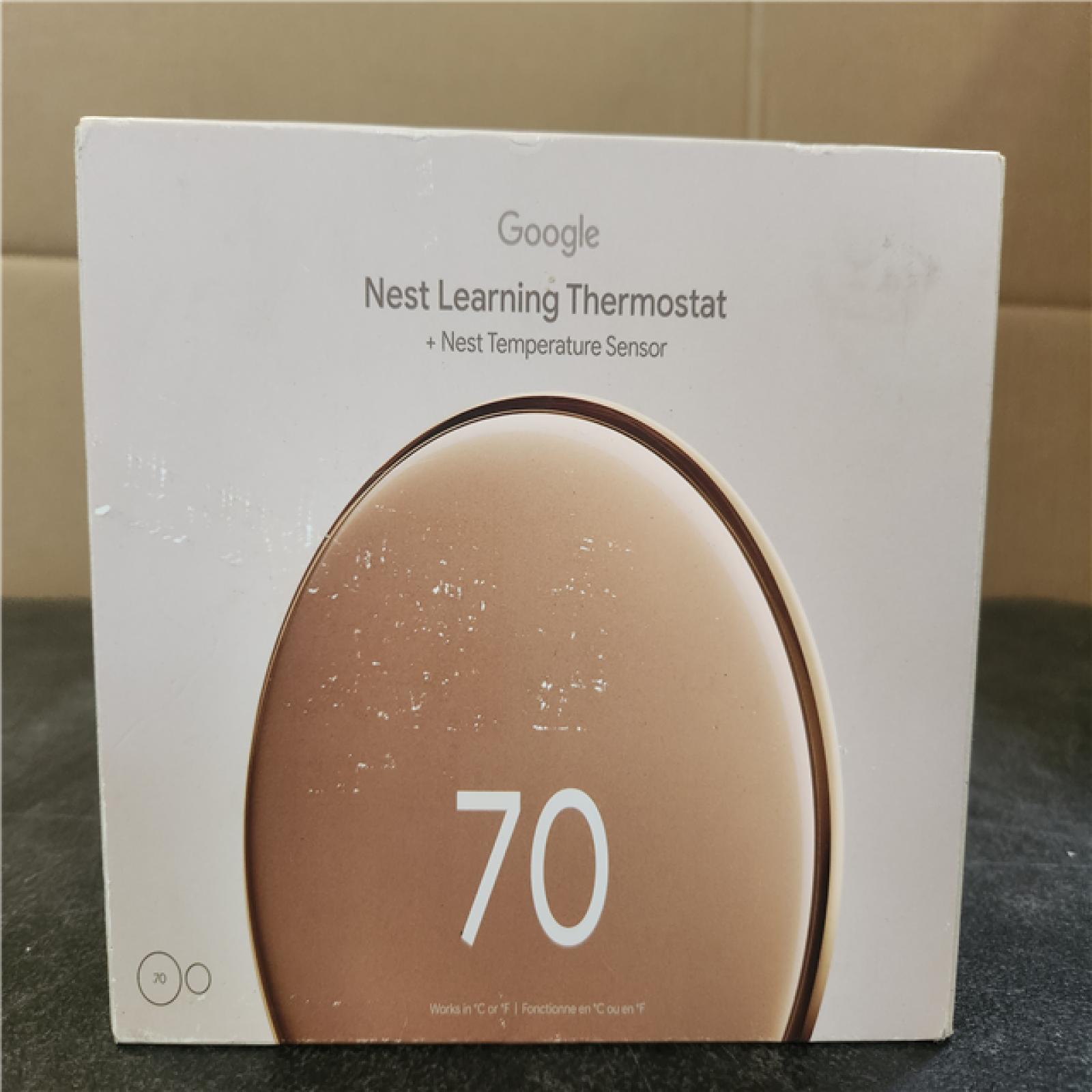 Phoenix Google Nest Learning Thermostat (4th Gen) with Nest Temperature Sensor (2nd Gen)