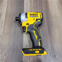 AS-IS DEWALT ATOMIC 20V MAX* Brushless Cordless Compact 1/4 in. Impact Driver Kit