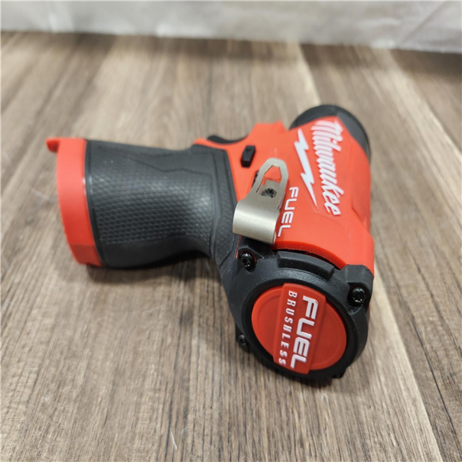 AS-IS- Milwaukee M12 FUEL 12 V 1/4 in. Cordless Brushless Impact Driver (TOOL ONLY)