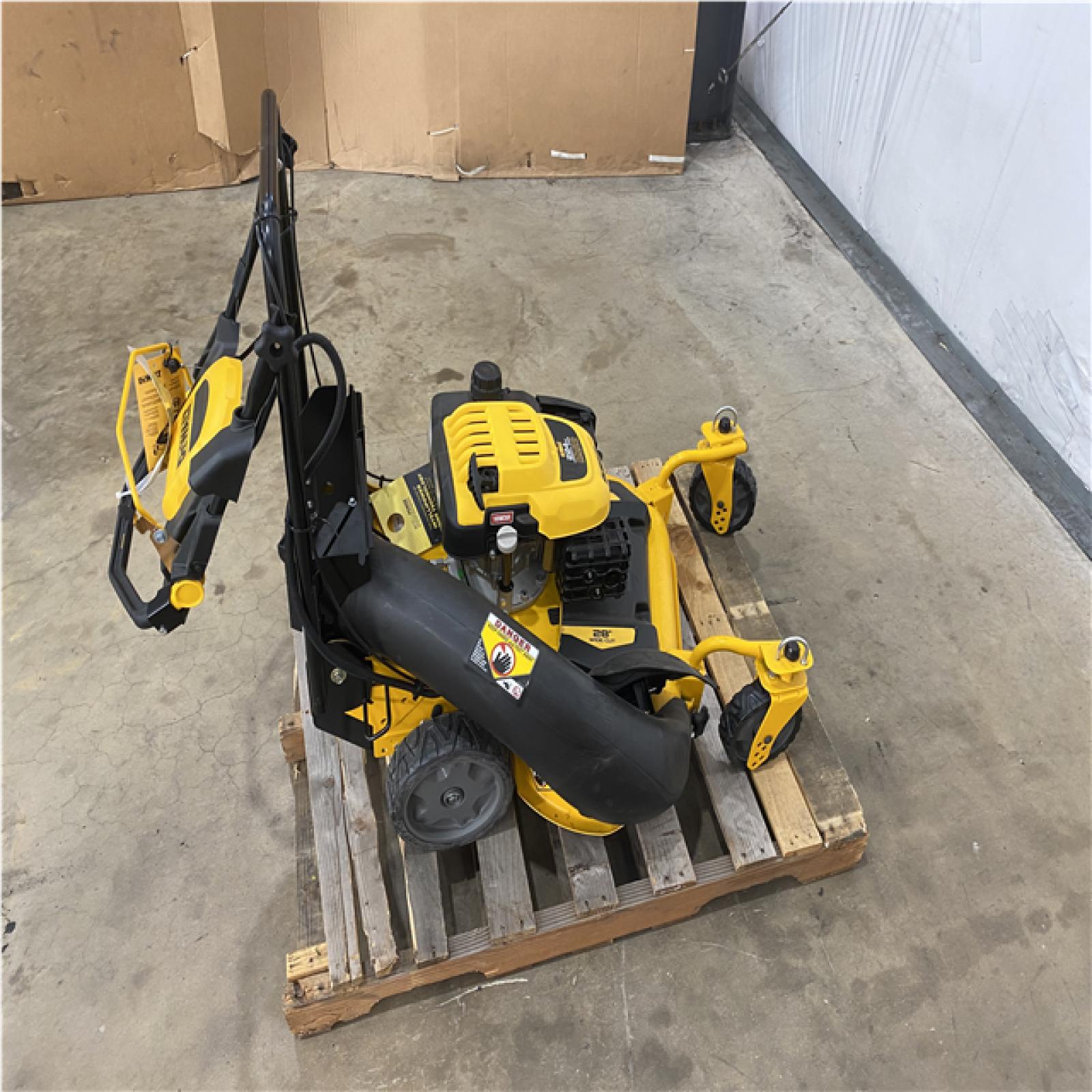 Houston Location - AS-IS Outdoor Power Equipment DEWALT 28 INCH LAWN MOWER