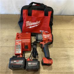 AS-IS Milwaukee FUEL 18V Lithium-Ion Brushless Cordless 1/2 in. Impact Wrench w/Friction Ring Kit