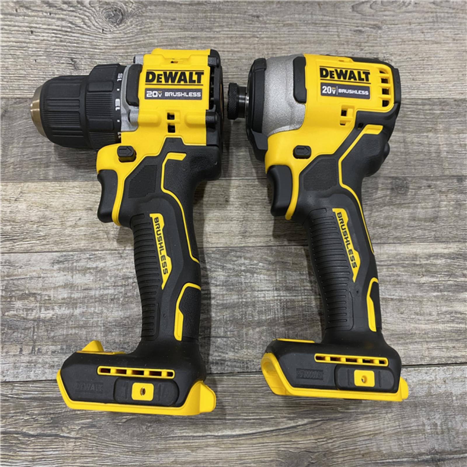 AS-IS DEWALT ATOMIC 20-Volt MAX Lithium-Ion Cordless Combo Kit