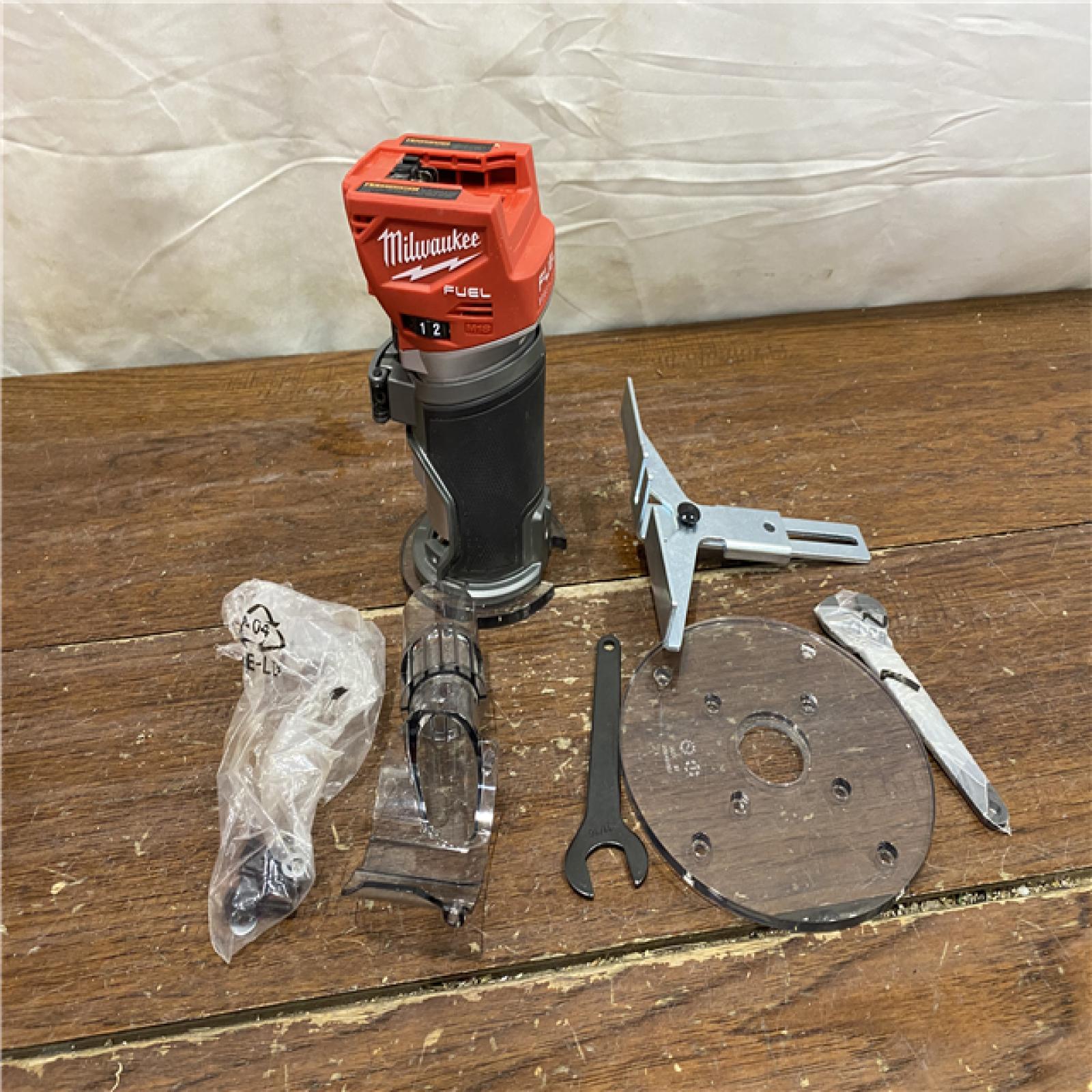 AS-IS Milwaukee M18 FUEL Compact Router Bare