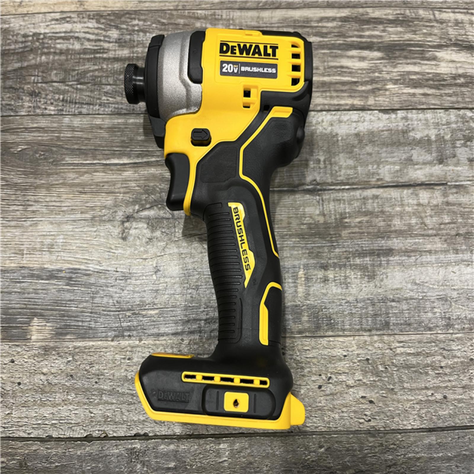 AS-IS DEWALT Atomic 20V Max Lithium-Ion Brushless Cordless Compact 1/4 in. Impact Driver Kit