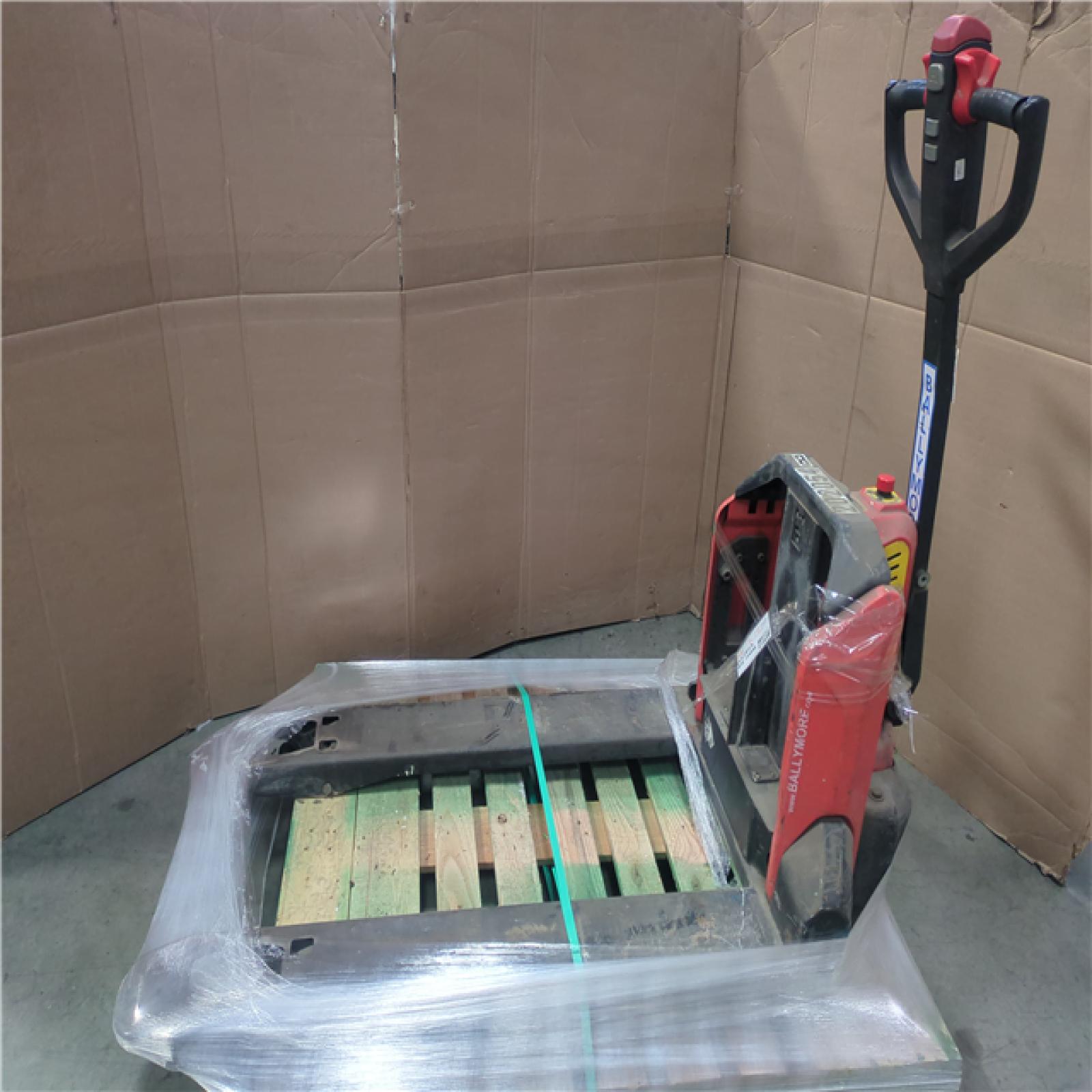 CALIFORNIA AS-IS ELETRIC PALLET JACK