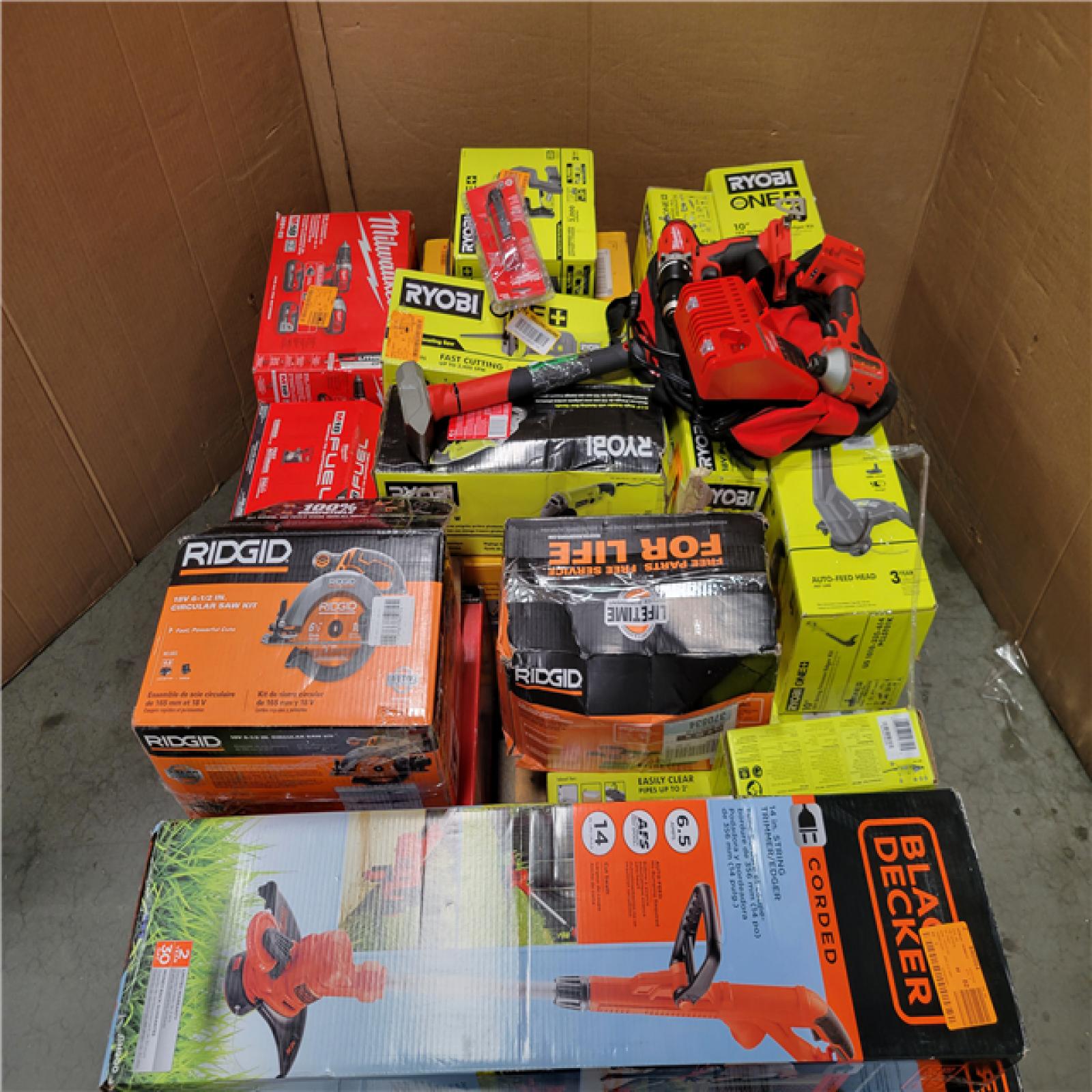 CALIFORNIA AS-IS TOOL PALLET