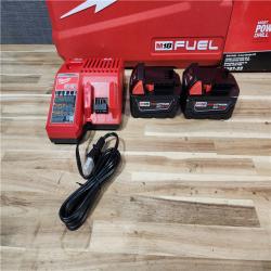 HOUSTON LOCATION - AS-IS (APPEARS LIKE NEW) Milwaukee FUEL 18V Lithium-Ion Brushless Cordless Hammer Drill and Impact Driver Combo Kit