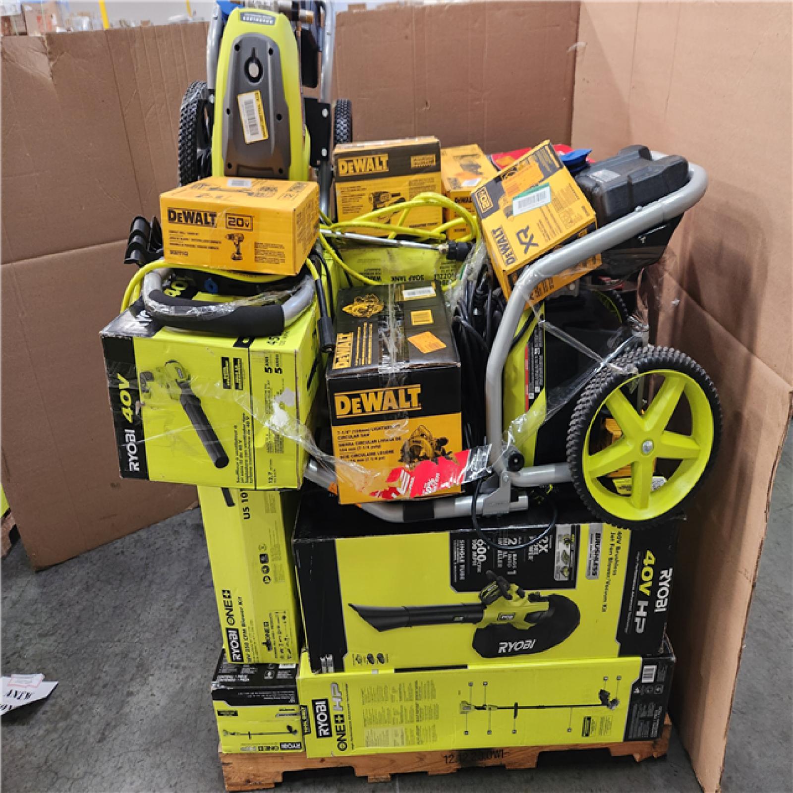 CALIFORNIA AS-IS TOOL PALLET