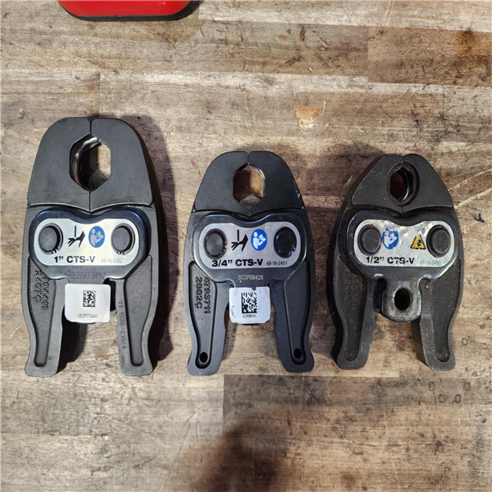 HOUSTON LOCATION - AS-IS MILWAUKEE 12-Volt Lithium-Ion Force Logic Cordless Press Tool Kit