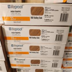 Phoenix NEW Lifeproof Hill Valley Oak 22 MIL x 9 in. W x 48 in. L Waterproof Click Lock Luxury Vinyl Plank Flooring (520 sq. ft. /26 Case)