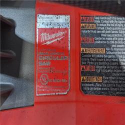 HOUSTON LOCATION - AS-IS Milwaukee  FUEL 18V Lithium-Ion Cordless 7-1/4 in. Rear Handle Circular Saw (Tool-Only)