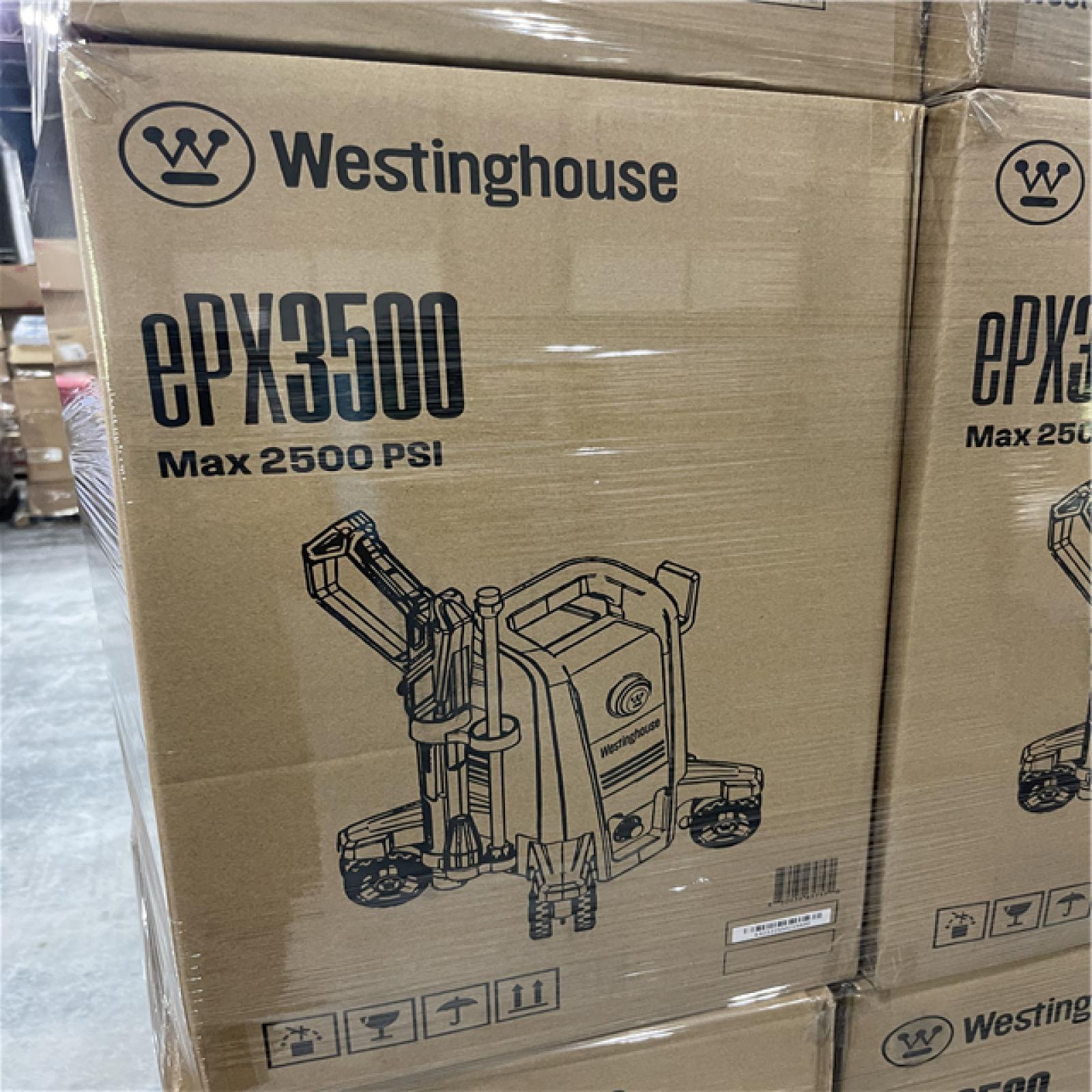 Atlanta Location New Westinghouse Pressure Washers (100 units) 3 pallets BL200-D