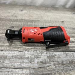 AS-IS Milwaukee 12V Lithium-Ion Cordless 3/8 in. Ratchet (Tool-Only)