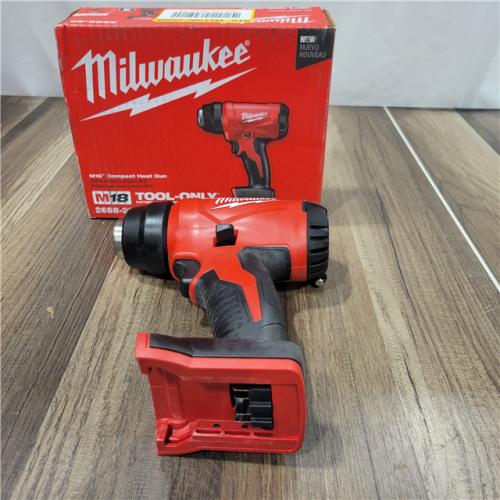 AS-IS Milwaukee M18 18-Volt Lithium-Ion Cordless Compact Heat Gun (Tool-Only)