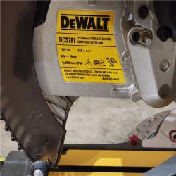 HOUSTON LOCATION - AS-IS DEWALT 60V Lithium-Ion 12 in. Cordless Sliding Miter Saw (Tool Only)
