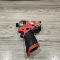 AS-IS Milwaukee M12 FUEL SURGE 12V Cordless 1/4 in. Hex Impact Driver Compact Kit