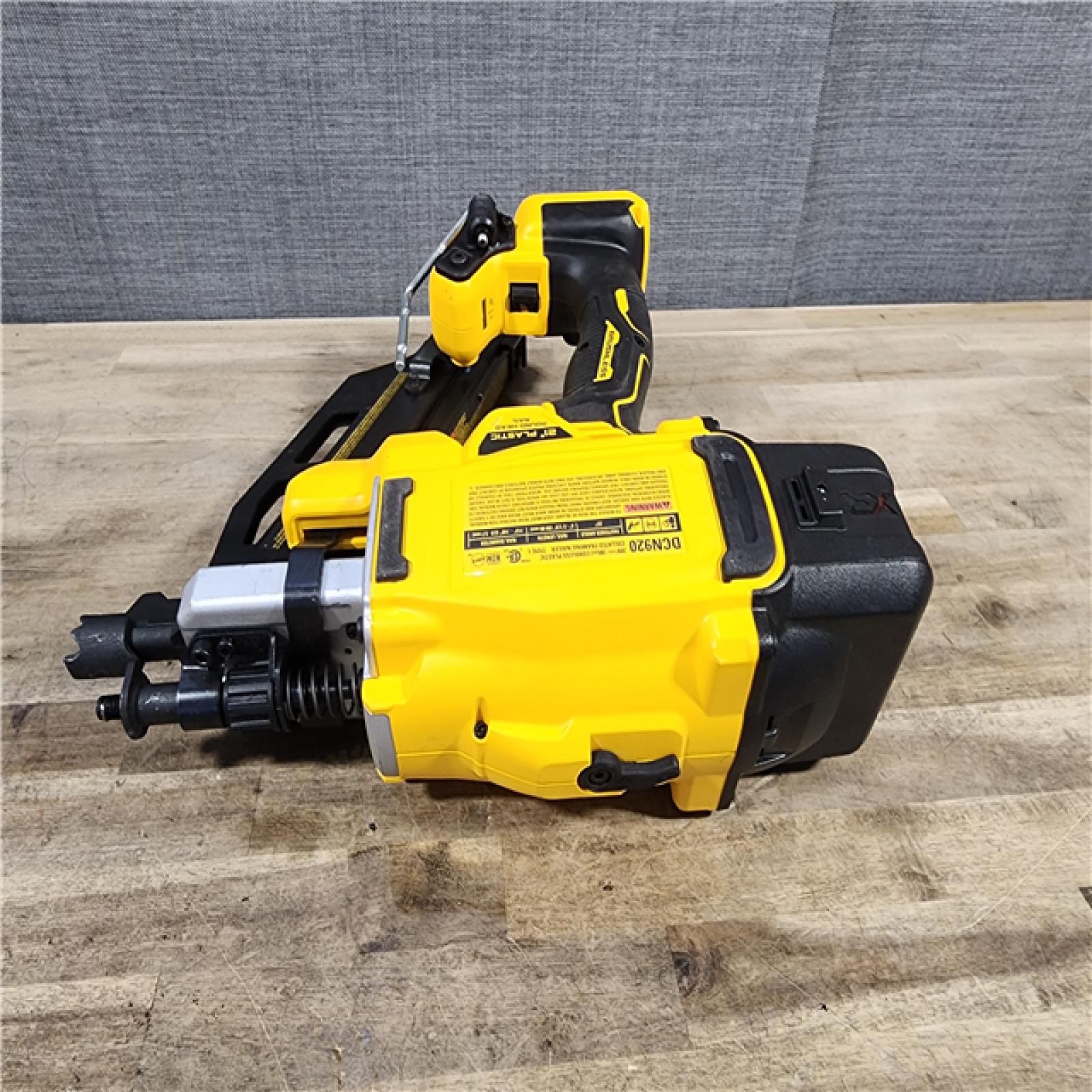 HOUSTON LOCATION - AS-IS DEWALT 20-Volt 21° Cordless Framing Nailer (Tool-Only)