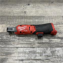 AS-IS Milwaukee FUEL 12-Volt Lithium-Ion Brushless Cordless High Speed 3/8 in. Ratchet (Tool-Only)