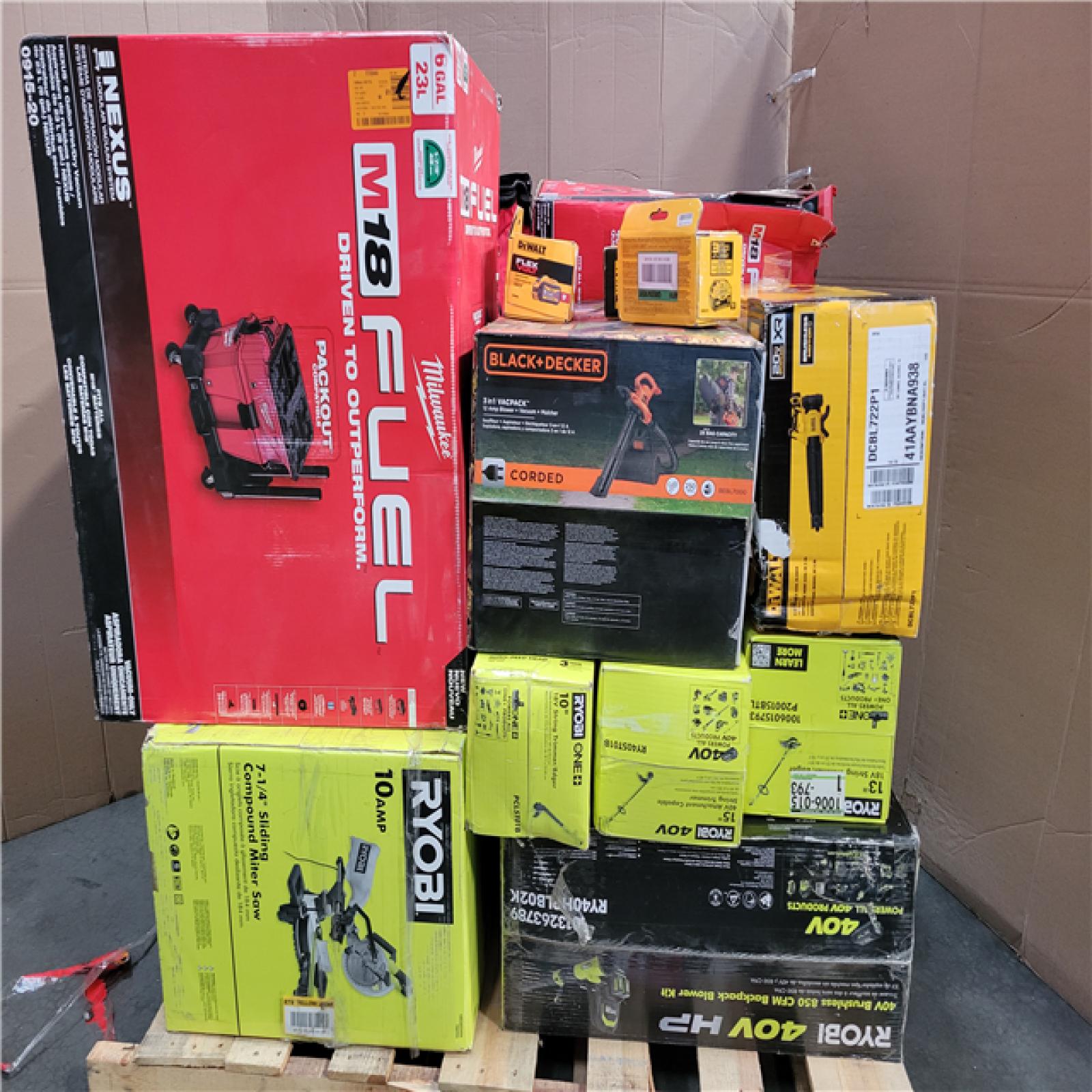 CALIFORNIA AS-IS TOOL PALLET