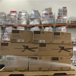 DALLAS LOCATION- NEW!- HOME DECORATORS COLLECTION ASHBY PARK 52 IN. LED CEILING FAN PALLET (15 UNITS)