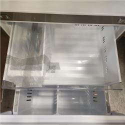 Phoenix LIKE NEW LG 26 cu. ft. Counter-Depth MAX 3-Door French Door Refrigerator with Ice and Water Dispenser  Craft Ice  Stainless Steel