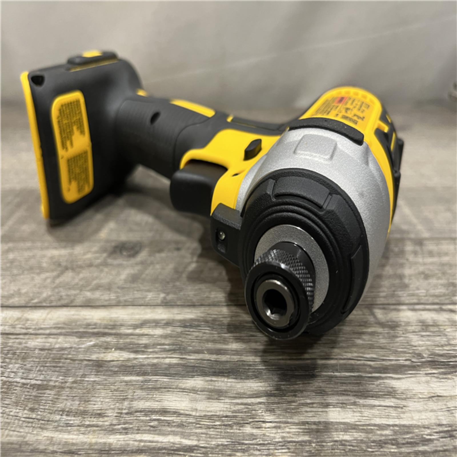 AS-IS DEWALT 20V MAX Lithium-Ion Brushless Cordless 1/4 in. Impact Driver Kit