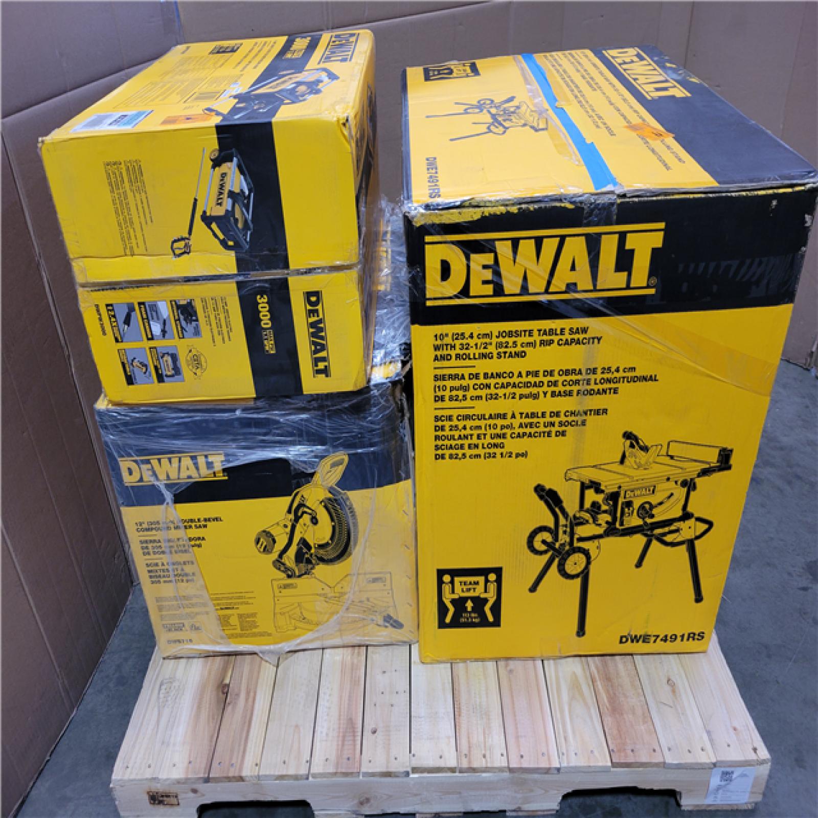 CALIFORNIA AS-IS TOOL PALLET