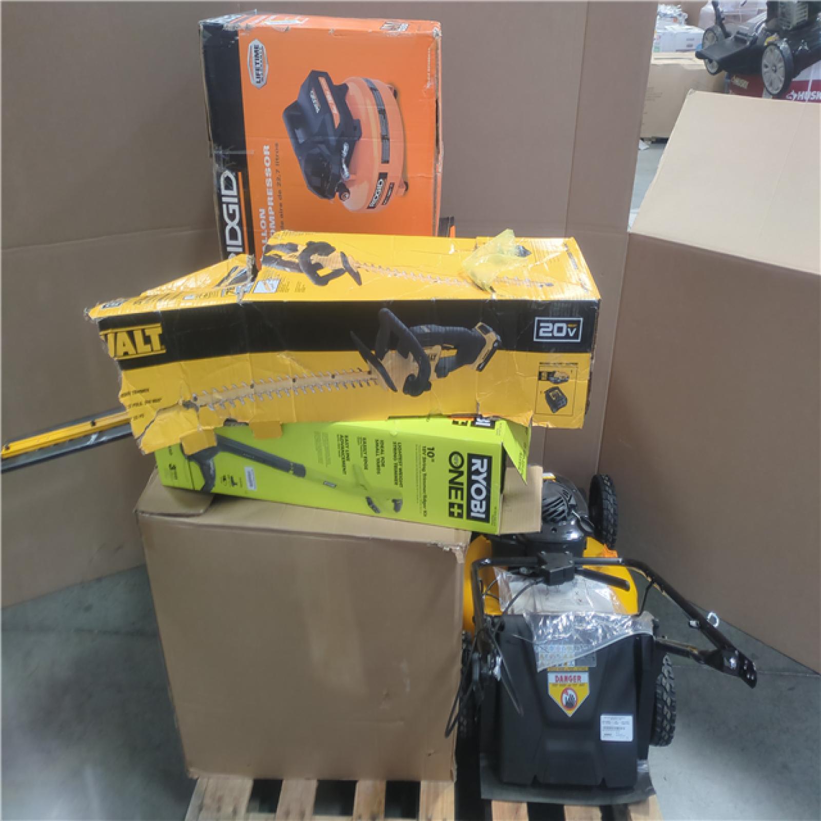 CALIFORNIA AS-IS OUTDOOR POWER EQUIPMENT