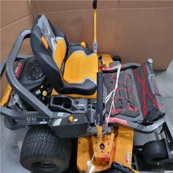CALIFORNIA AS-IS CUB CADET ULTIMA TWIN BLADE SIT DOWN LAWN MOWER