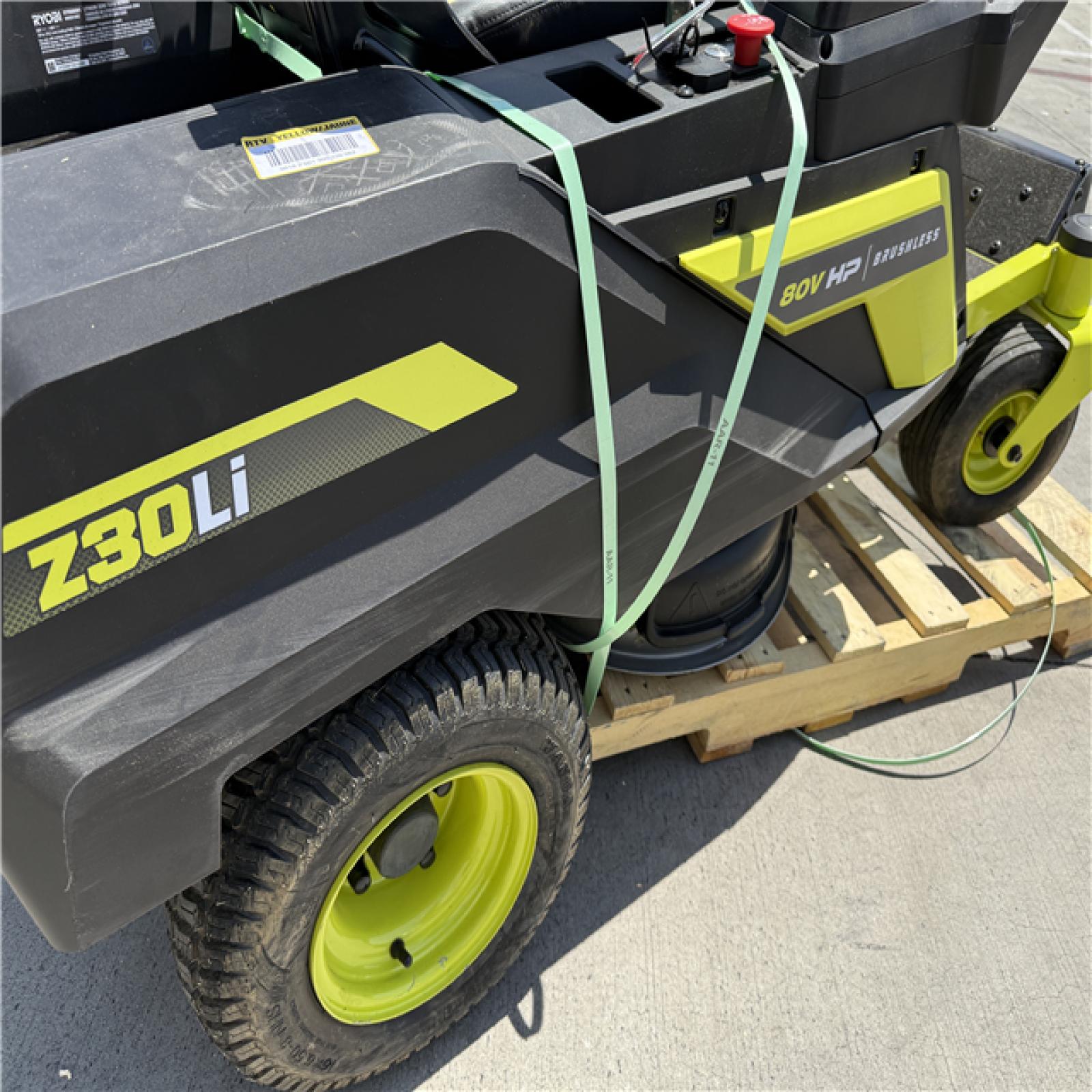 California AS-IS OUTDOOR POWER EQUIPMENT