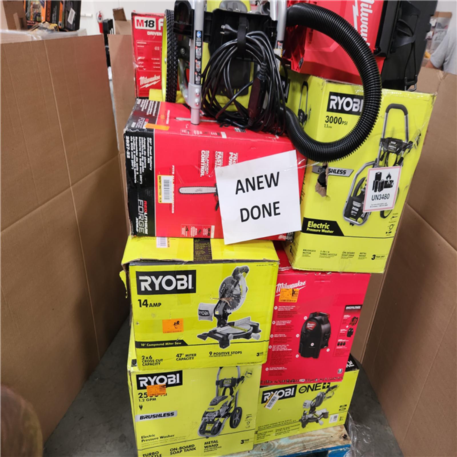 CALIFORNIA AS-IS TOOL PALLET